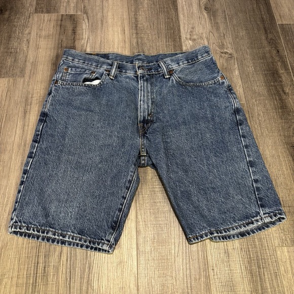 Levi's Other - Levi's 550 Men's Relaxed Fit Denim Shorts Size 32 Blue Jean Dad Jorts Y2K
